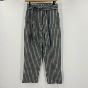 Aritzia Wilfred Belted Trousers Wool Cashmere Blend size 2